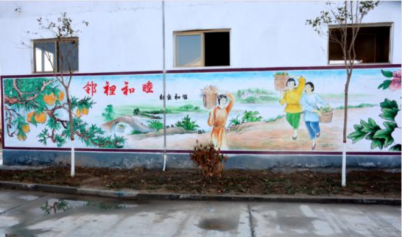 德宏乡镇文化墙 乡风文明焕发新活力