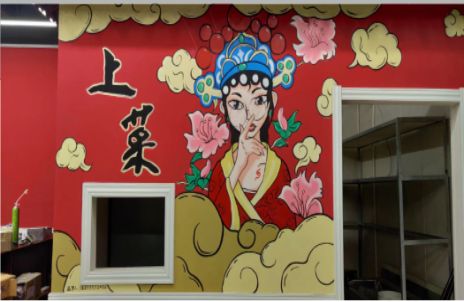 德宏墙体彩绘的发展和应用