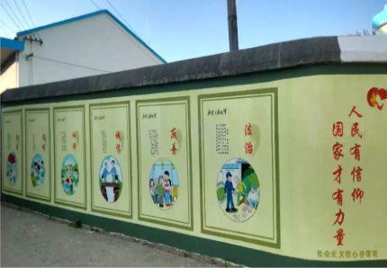 德宏文化墙施工攻略